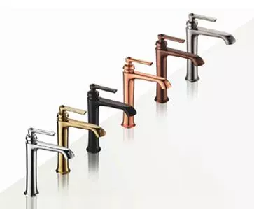 Faucets in Colour Finish