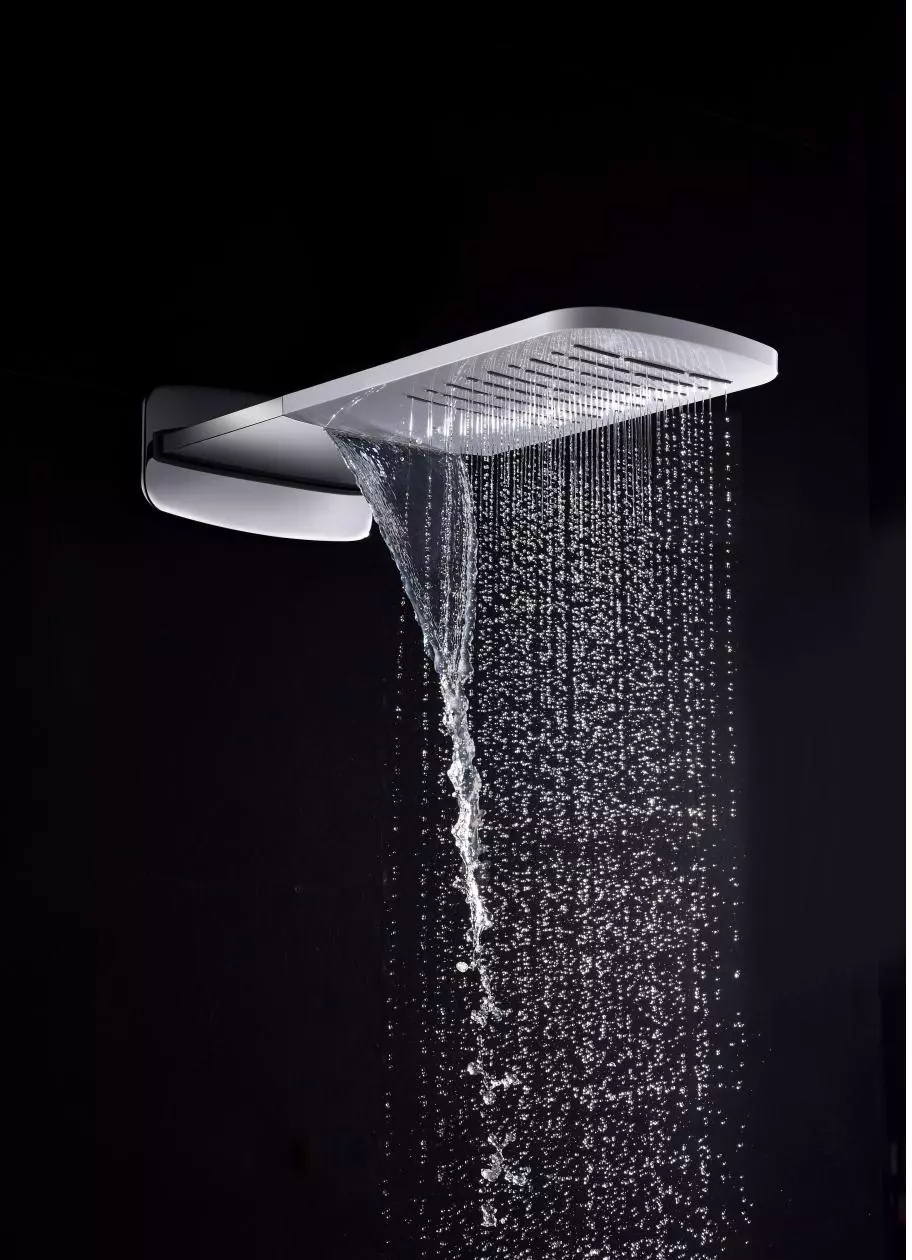 WALL SHOWER WITH RAIN AND WATERFALL FUNCTIONS